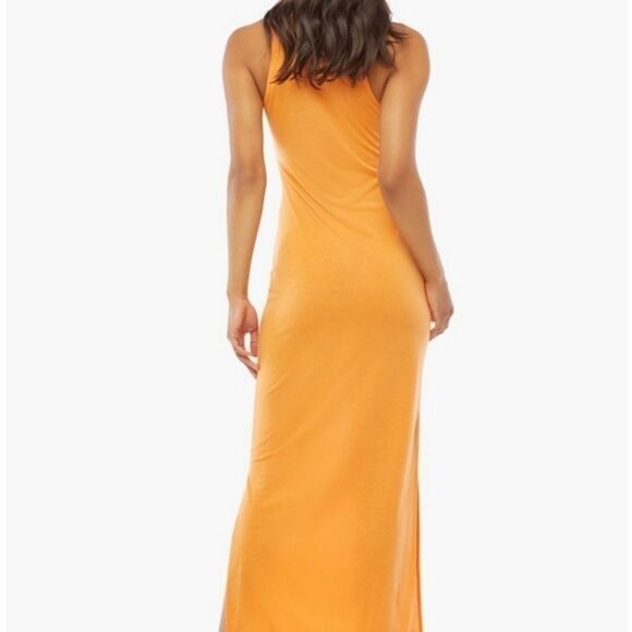 Just Fab Nwt tangerine halter maxi dress xxl - Picture 2 of 7